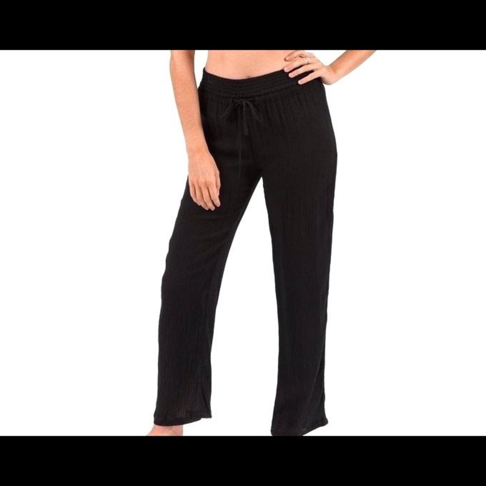 Billabong Black Linen Beach Pant